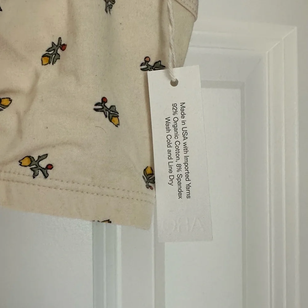 NWT ARQ Small Yellow Calico Zelda Bandeau - Picture 3 of 6